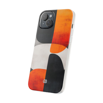 Burnt Amber Flow · Soft Phone Case for iPhone