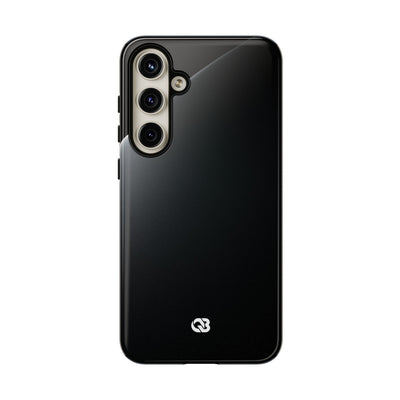 Black Tough Phone Case for Samsung - Obsidian Lunar Arch