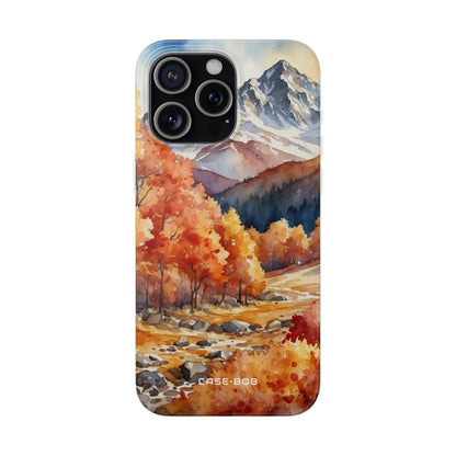 Snowcapped Radiance iPhone 15 Pro Max Case - Soft