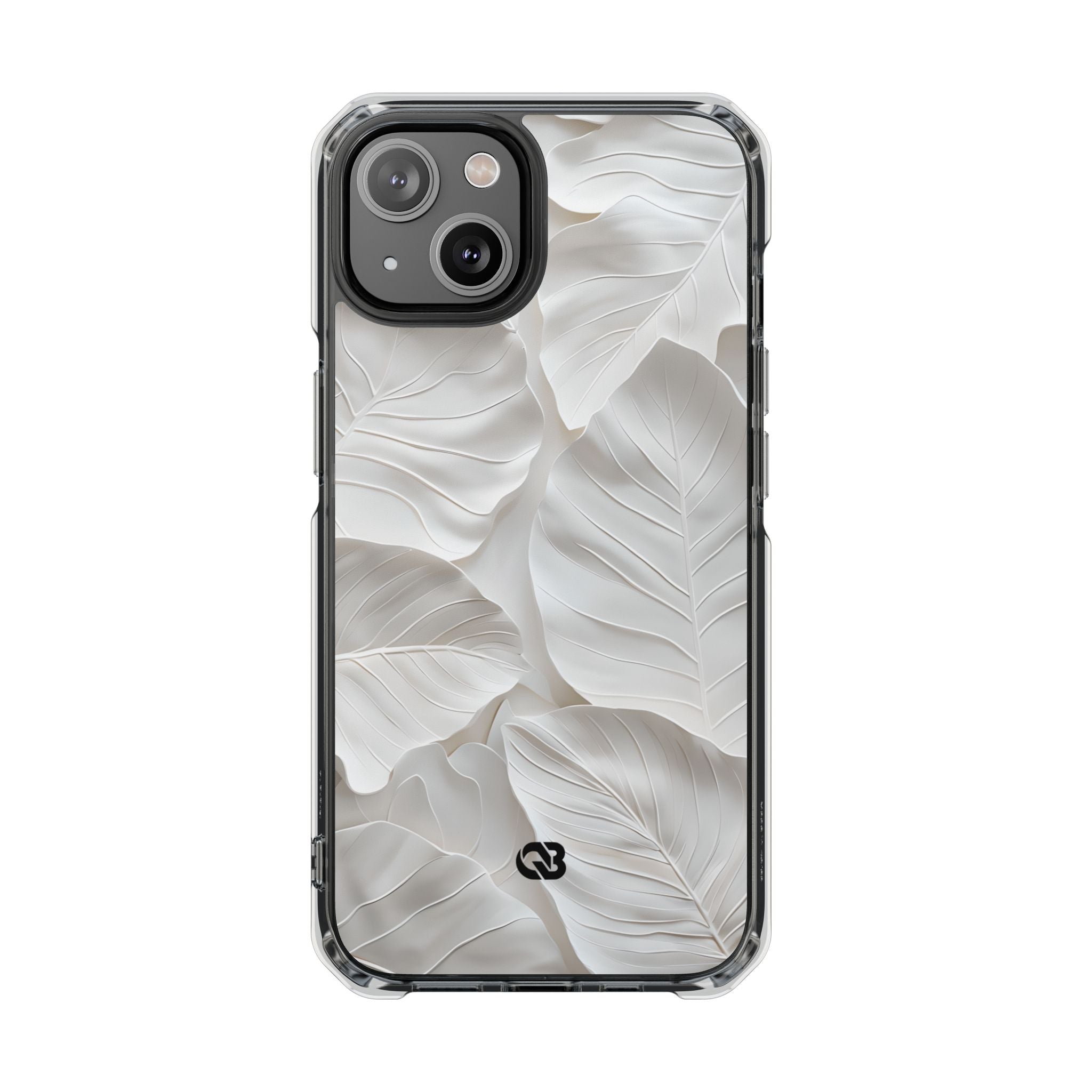Sculpted Ivory Leaves · Impact Phone Case for iPhone · Magsafe