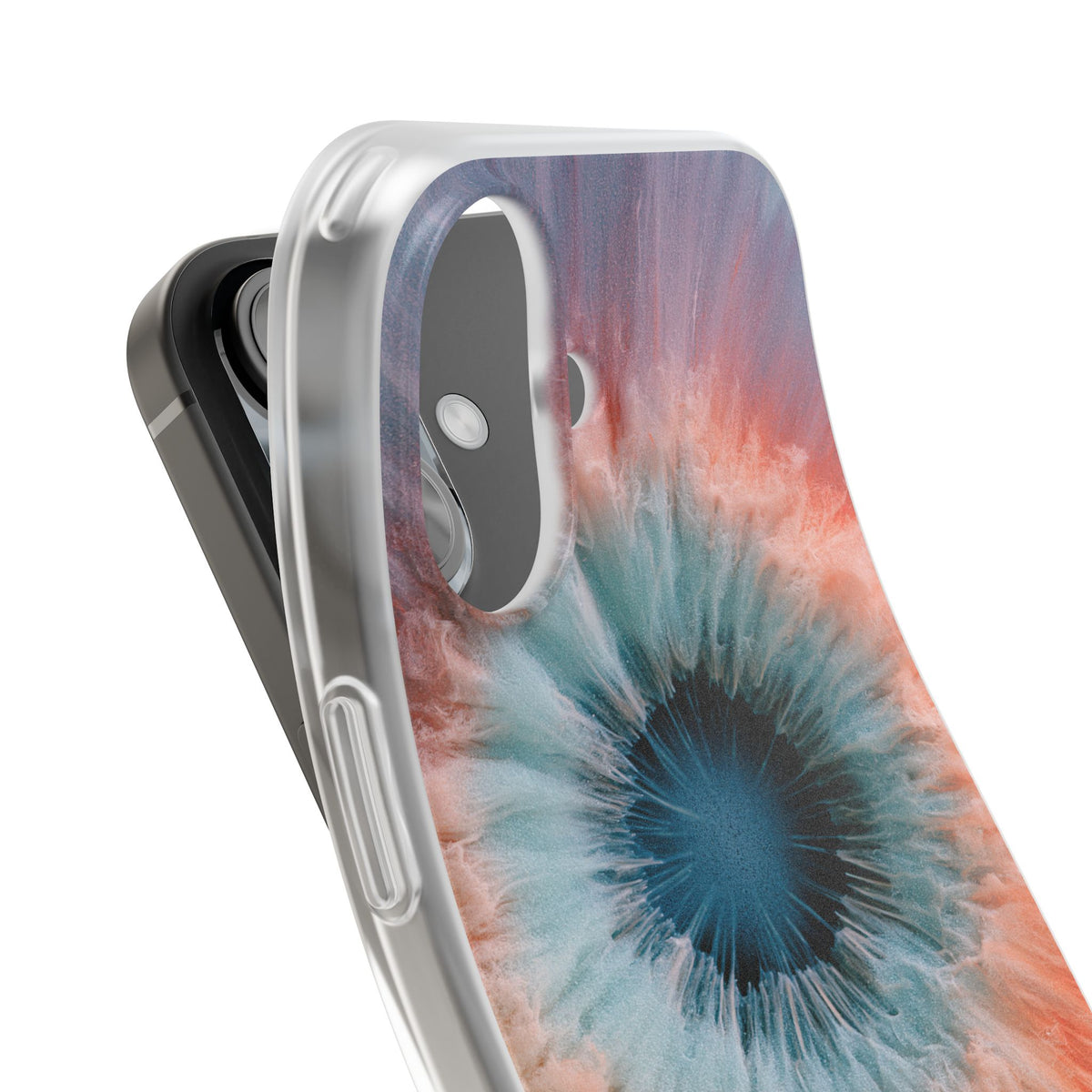 Radiant Aura Core · Lite Phone Case for iPhone ·  Orange