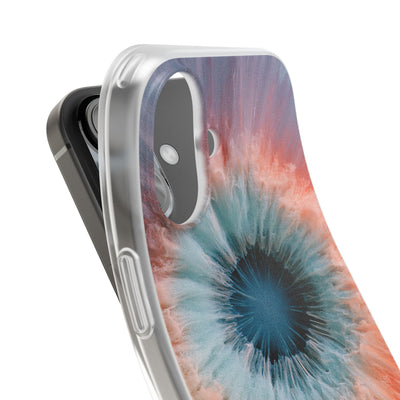 Radiant Aura Core · Lite Phone Case for iPhone ·  Orange