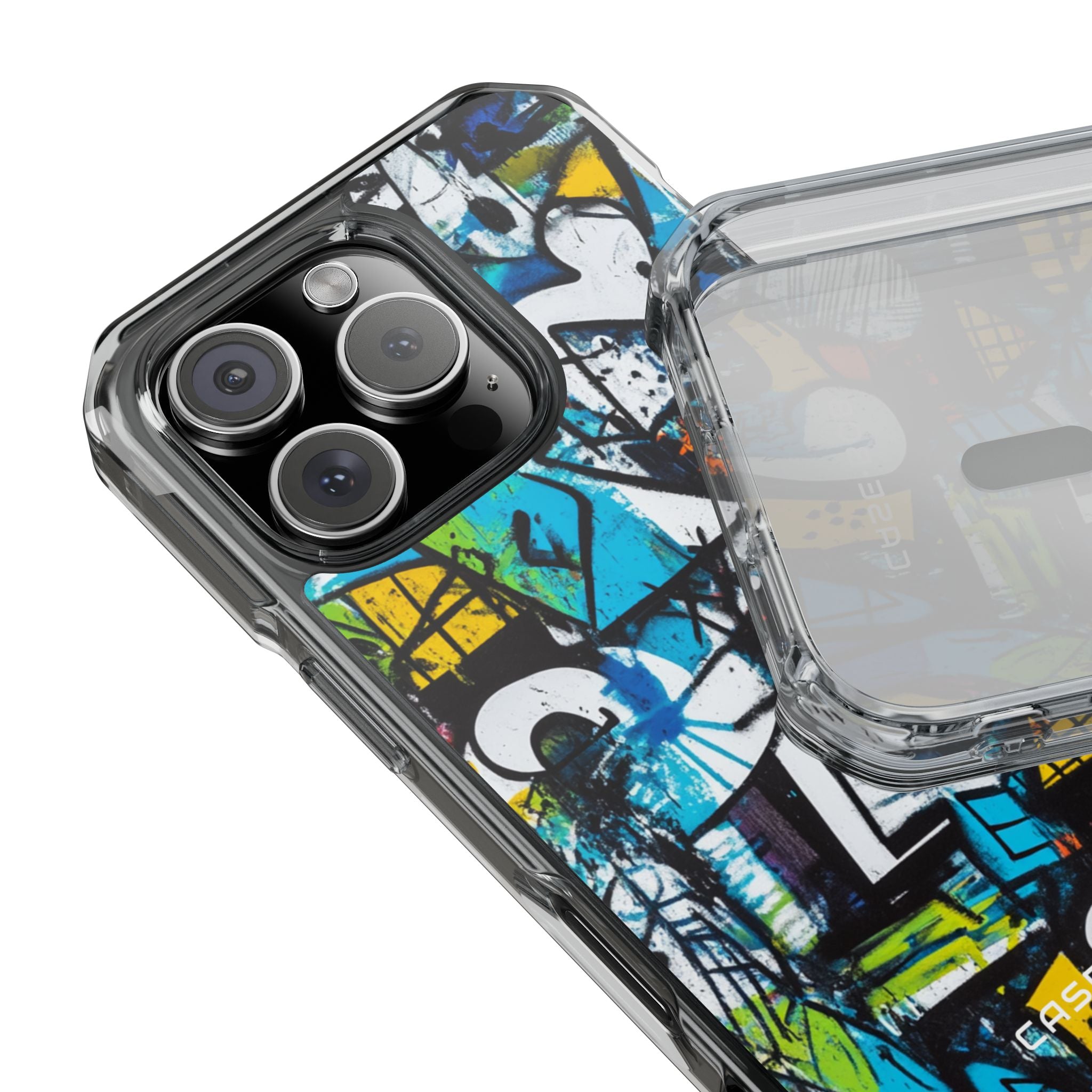 Weißes Ripple Drift iPhone 16 Pro Case - Impact