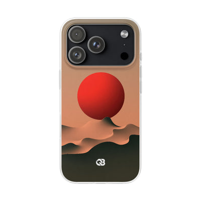 Crimson Sol Ridge · Lite Phone Case for iPhone ·  Red