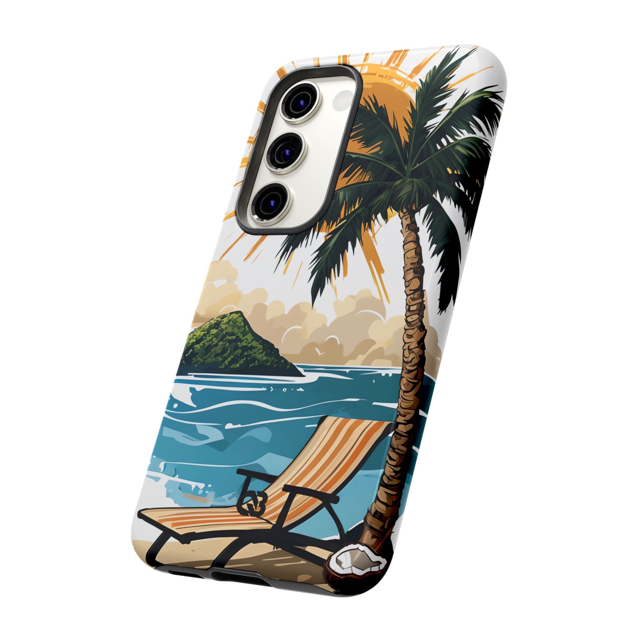 Radiant Coast Solitude · Tough Handyhülle für Samsung