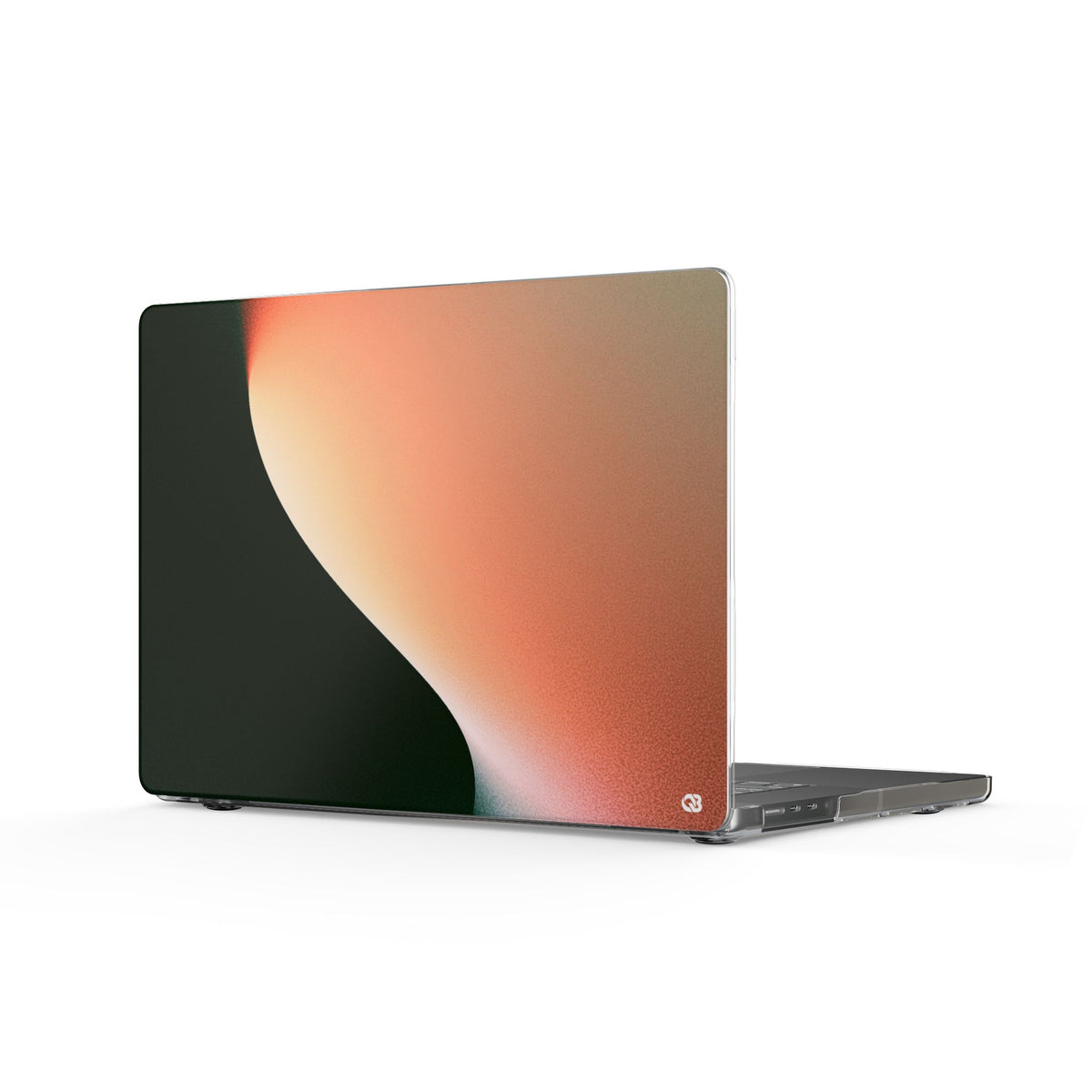 Luminous Arc · Clear Hard Case for MacBook · Green