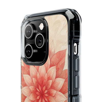 Coral Layered Bloom · Impact Phone Case for iPhone · Magsafe