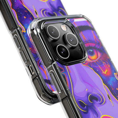 Violet Cosmic Gaze · Impact Custodia per iPhone · Magsafe