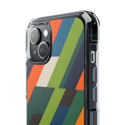 Angled Retro Mosaic · Impact Custodia per iPhone · Magsafe