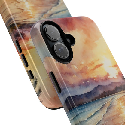 Sunset Reflections iPhone 16 Plus Case - Tough