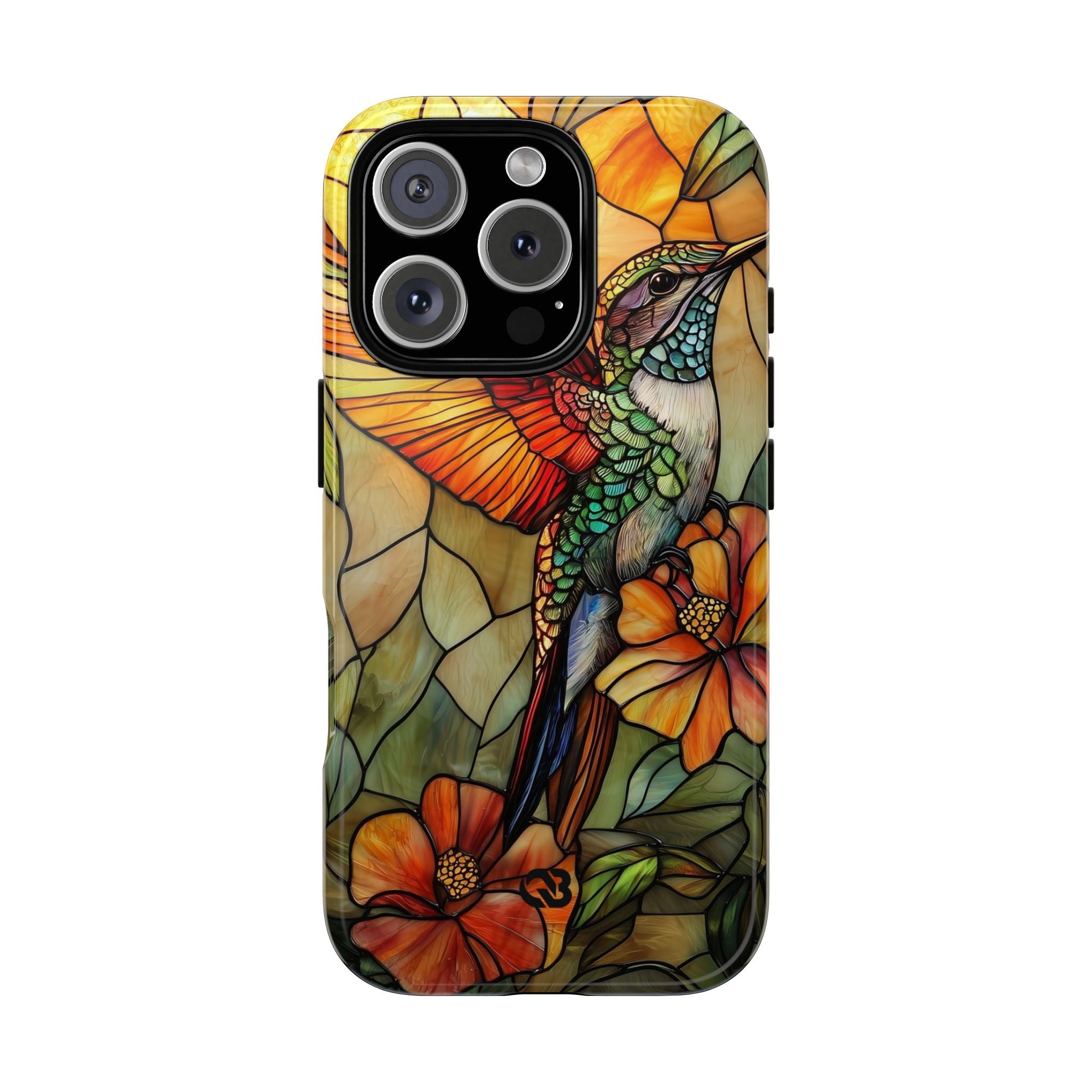 Amber Glass Hummingbird · Tough Phone Case for iPhone