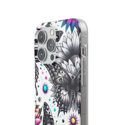 Butterfly Bloom iPhone 14 Pro Max Case - Soft