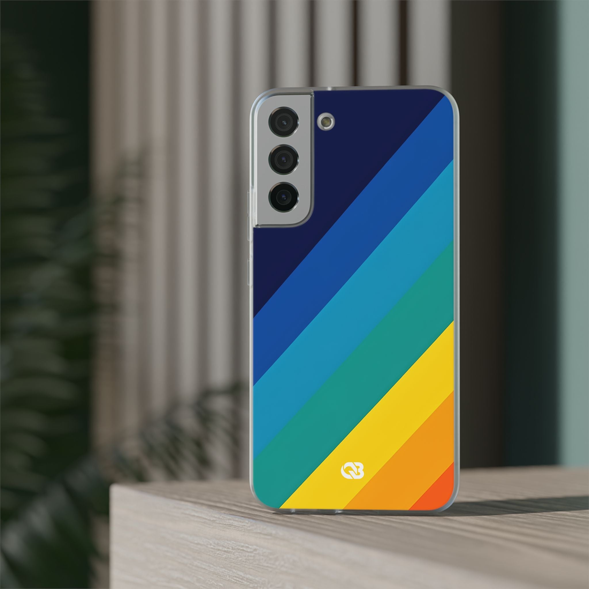 Prismatische Schrägung · Soft Handyhülle für Samsung