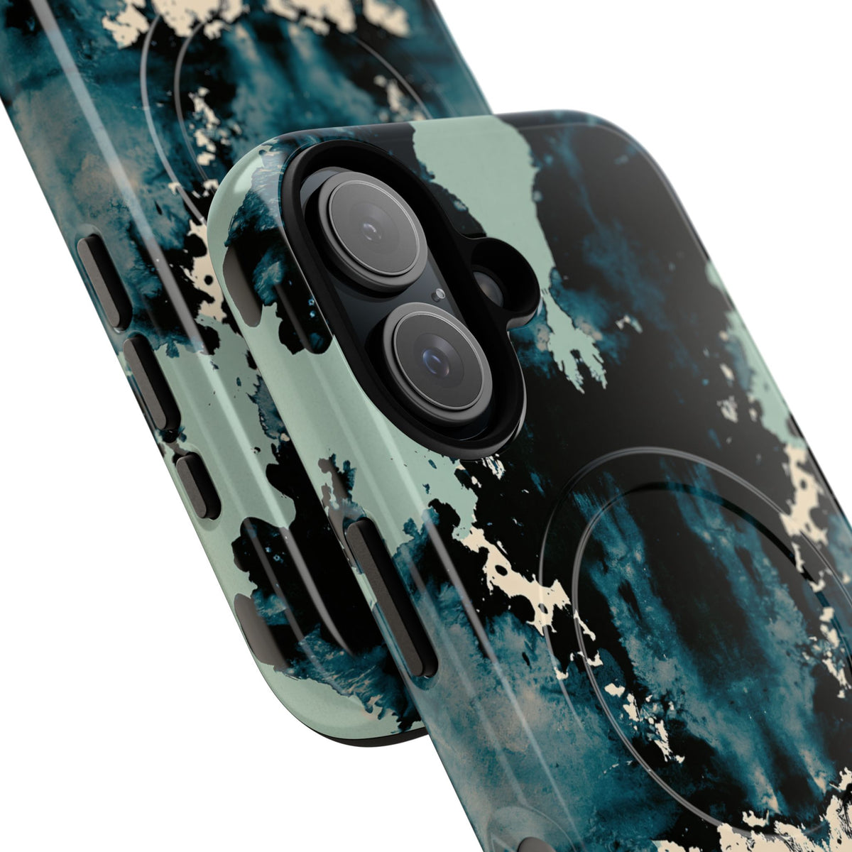 Rorschach Ink Void · Tough 2.0 Magnetic Phone Case for iPhone · Black
