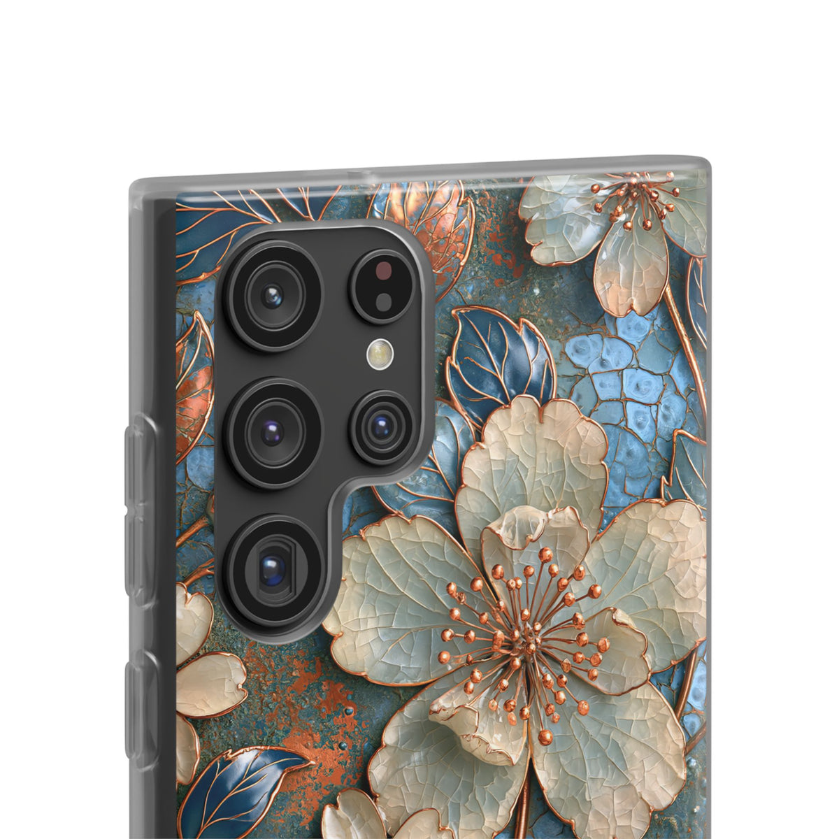 Gilded Blossom Reverie · Lite Phone Case for Samsung · Teal