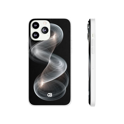 Luminous Vortex · Lite Phone Case for iPhone ·  Black