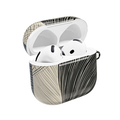 Minimal Frond Study · Hard Case for AirPods & AirPods Pro · Black