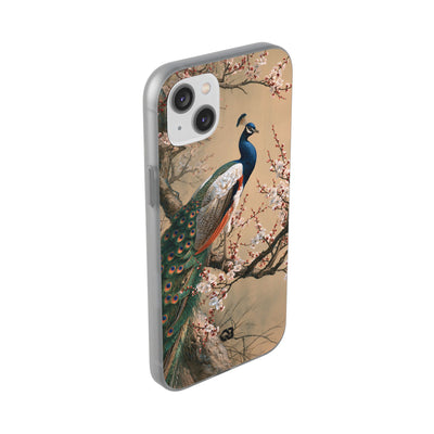 Imperial Peacock Blossom · Lite Phone Case for iPhone ·  Beige