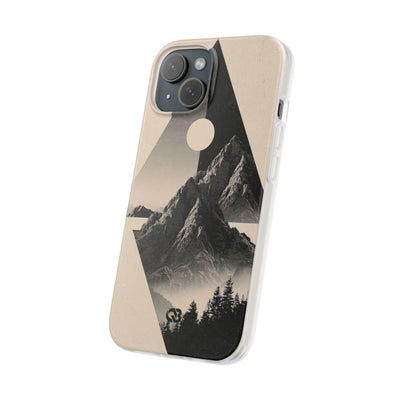 Beige Lite Phone Case for iPhone - Obsidian Summit Parchment