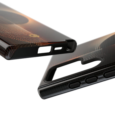 Amber Meridian · Tough Phone Case for Samsung · Black