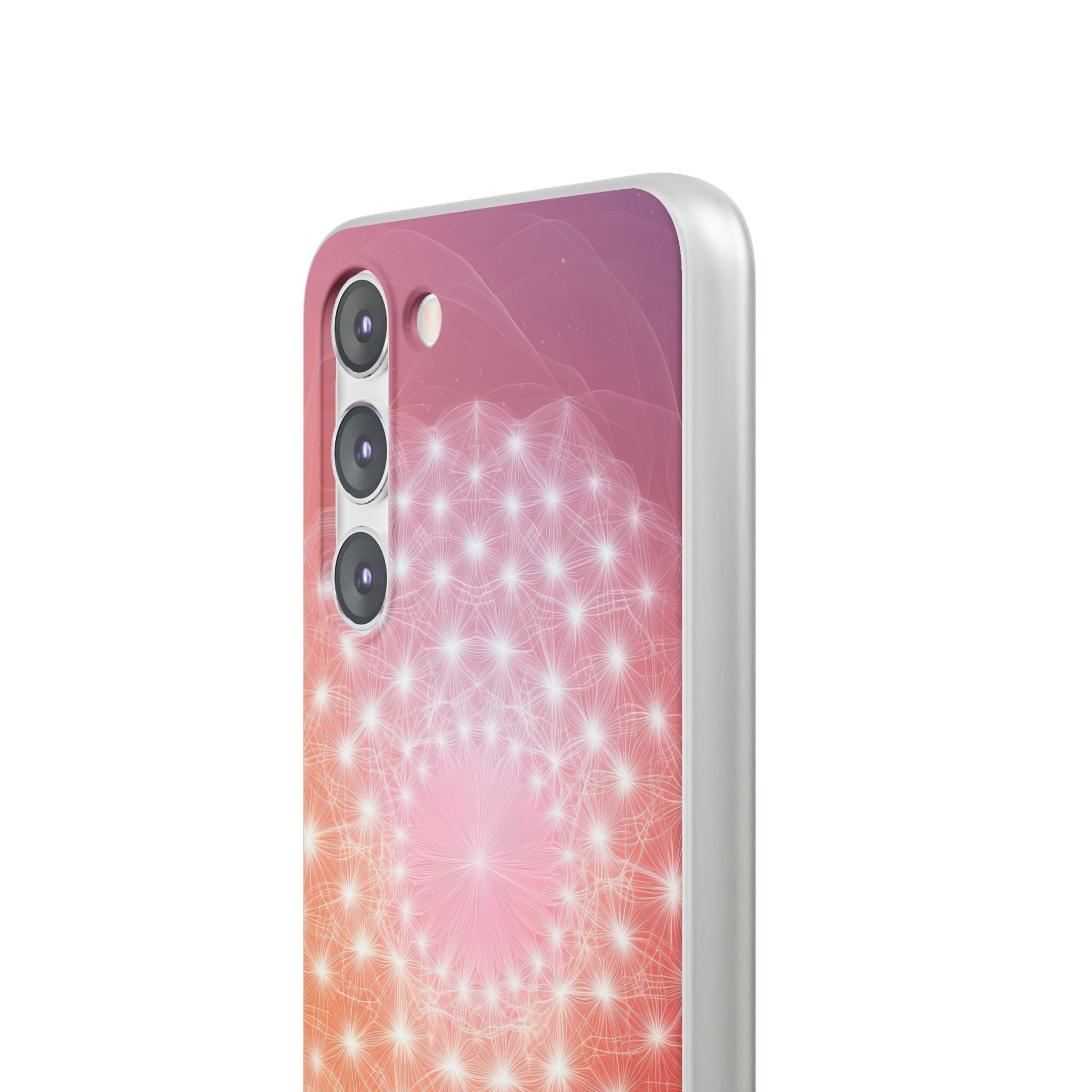Radiant Stardust Mandala · Soft Mobilskal för Samsung