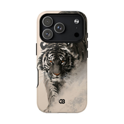 Ink Wash Tiger · Tough 2.0 Magnetic Phone Case for iPhone · Beige
