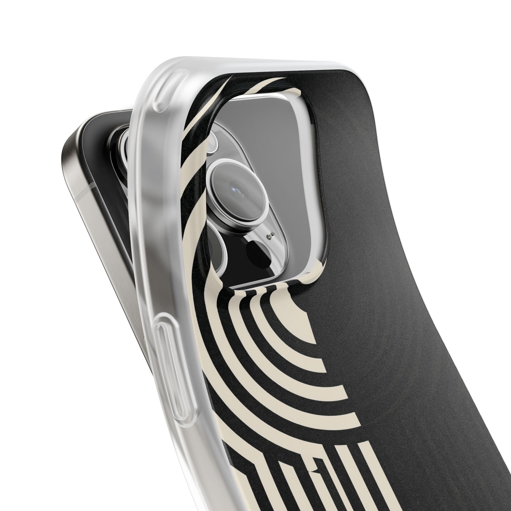 Beige Lite Phone Case for iPhone - Monolith Ivory Signal