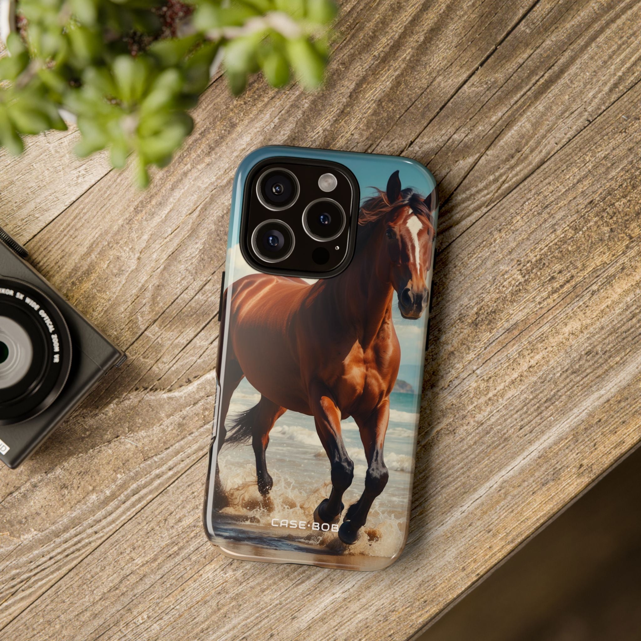 Brown Stallion Splash iPhone 16 Pro Case - Tough