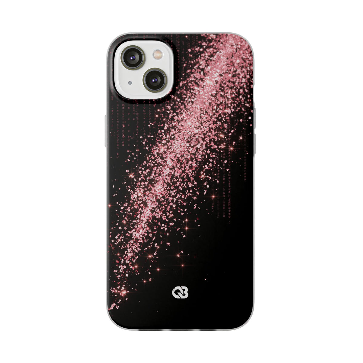 Rose Digital Cascade · Lite Phone Case for iPhone ·  Pink