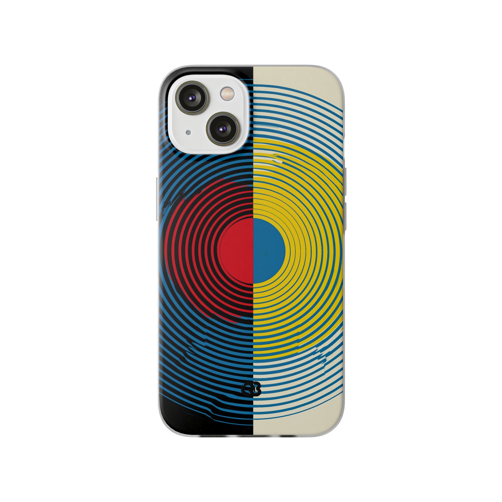 Blue Lite Phone Case for iPhone - Primary Circuit Orbit