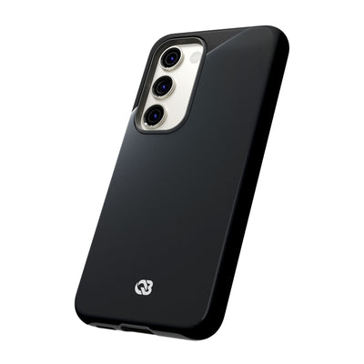 Black Tough Phone Case for Samsung - Obsidian Lunar Arch