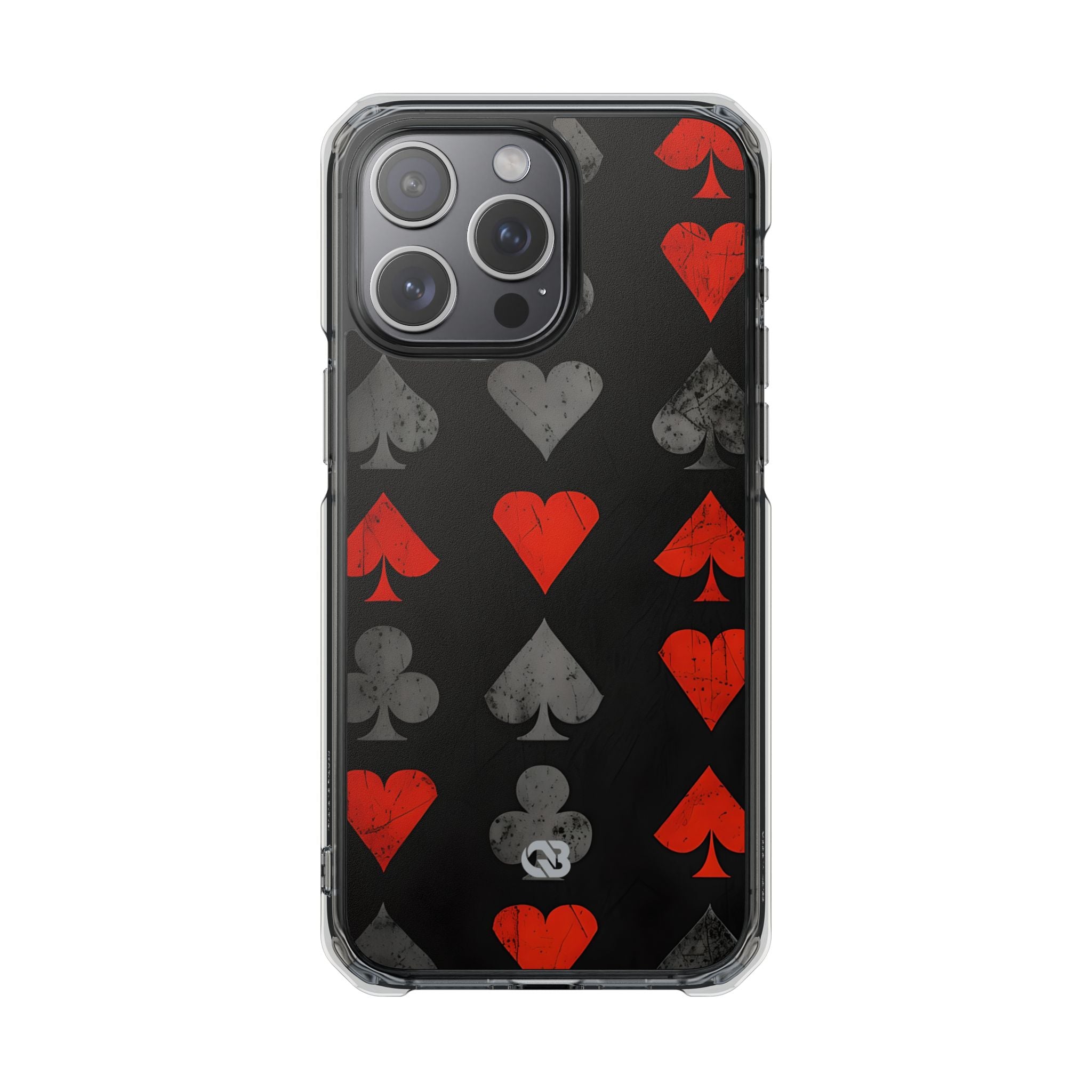 Gritty Suit Repeat · Impact Phone Case for iPhone · Magsafe