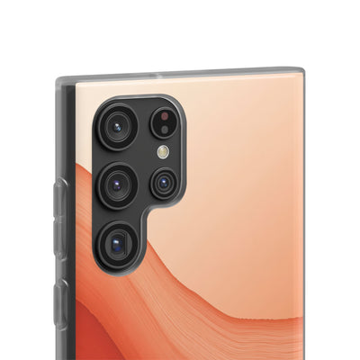Terracotta Flow · Lite Phone Case for Samsung · Orange