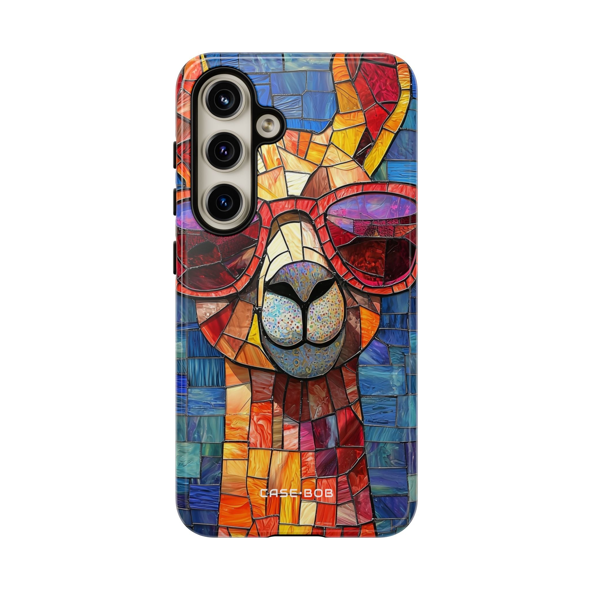 Llama Glow Samsung S24 Case - Tough
