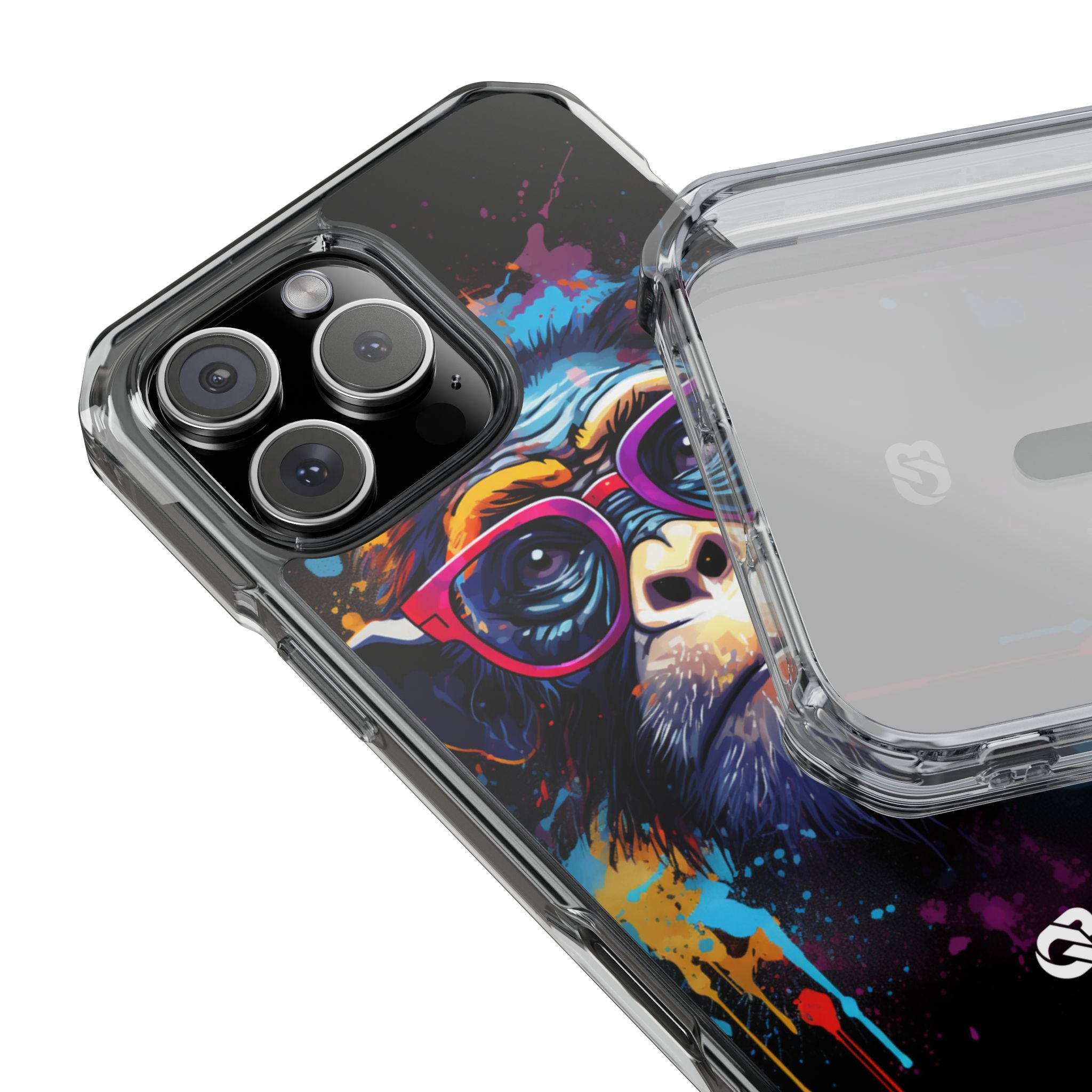 Neon Splatter Primate · Impact Magsafe