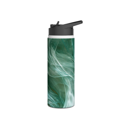 Translucent Aqua Flow · Insulated Water Bottle · Teal