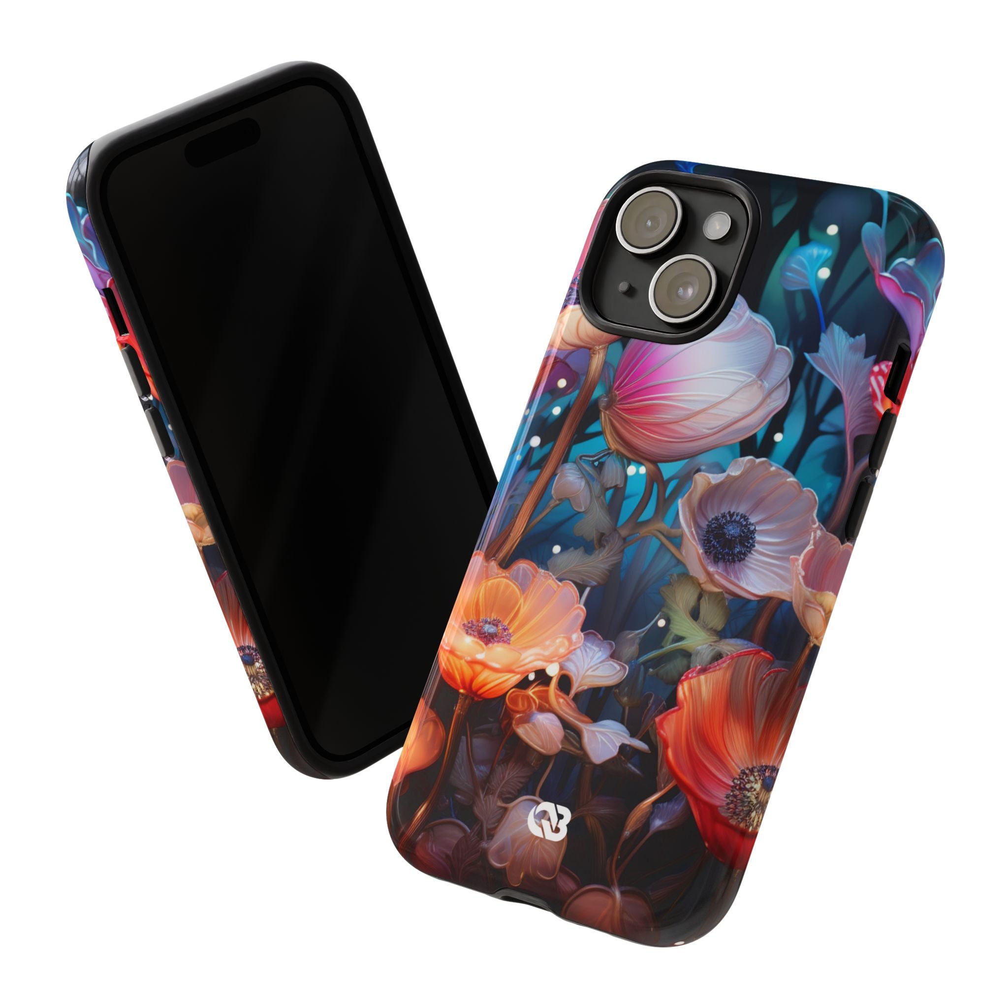 Luminous Poppy Glade · Tough Hoesje voor iPhone