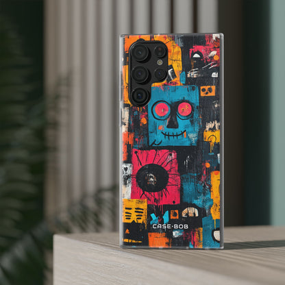 Blue Stitch Smile Samsung S22 Ultra Case - Soft