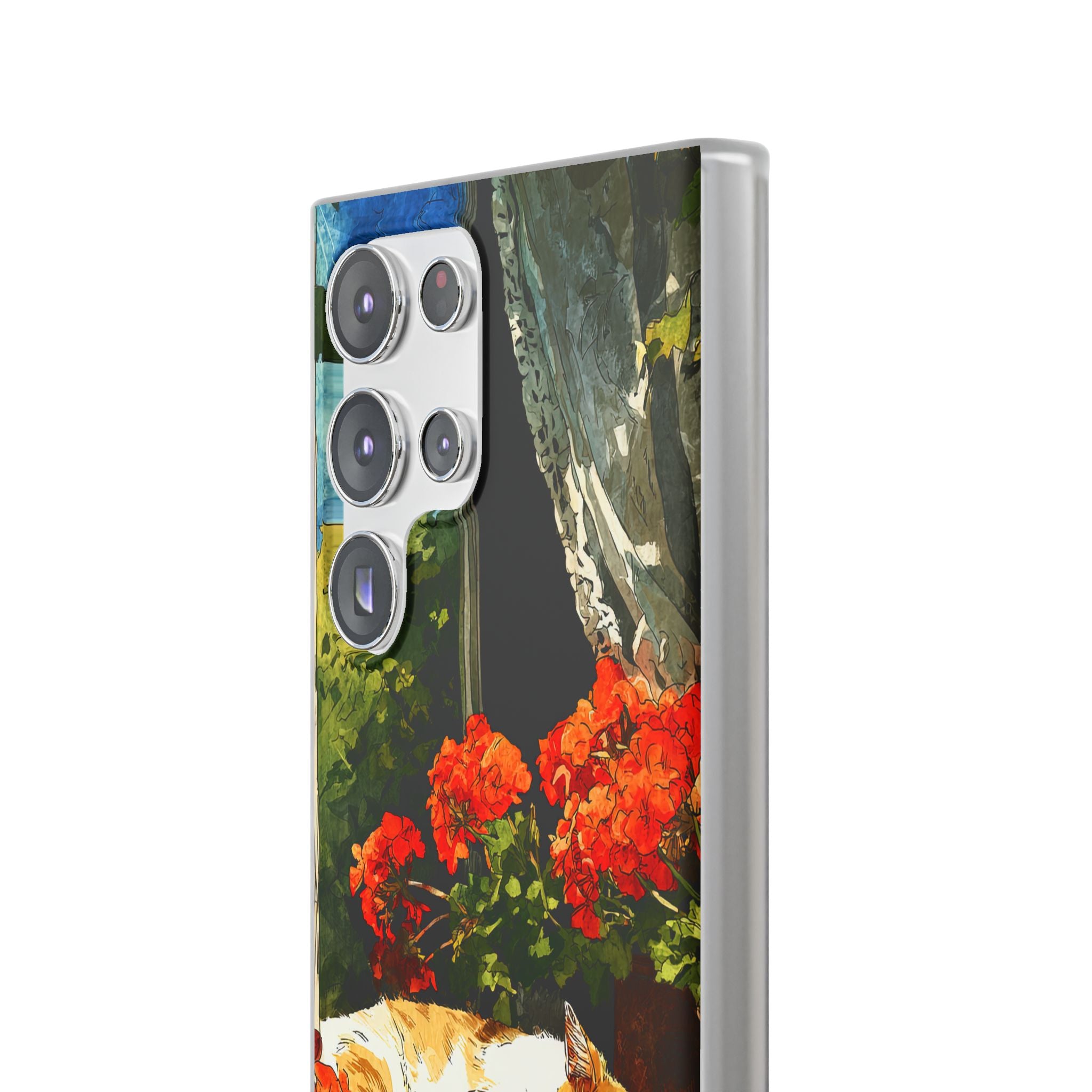 Sleeping Ginger Bloom · Soft Handyhülle für Samsung