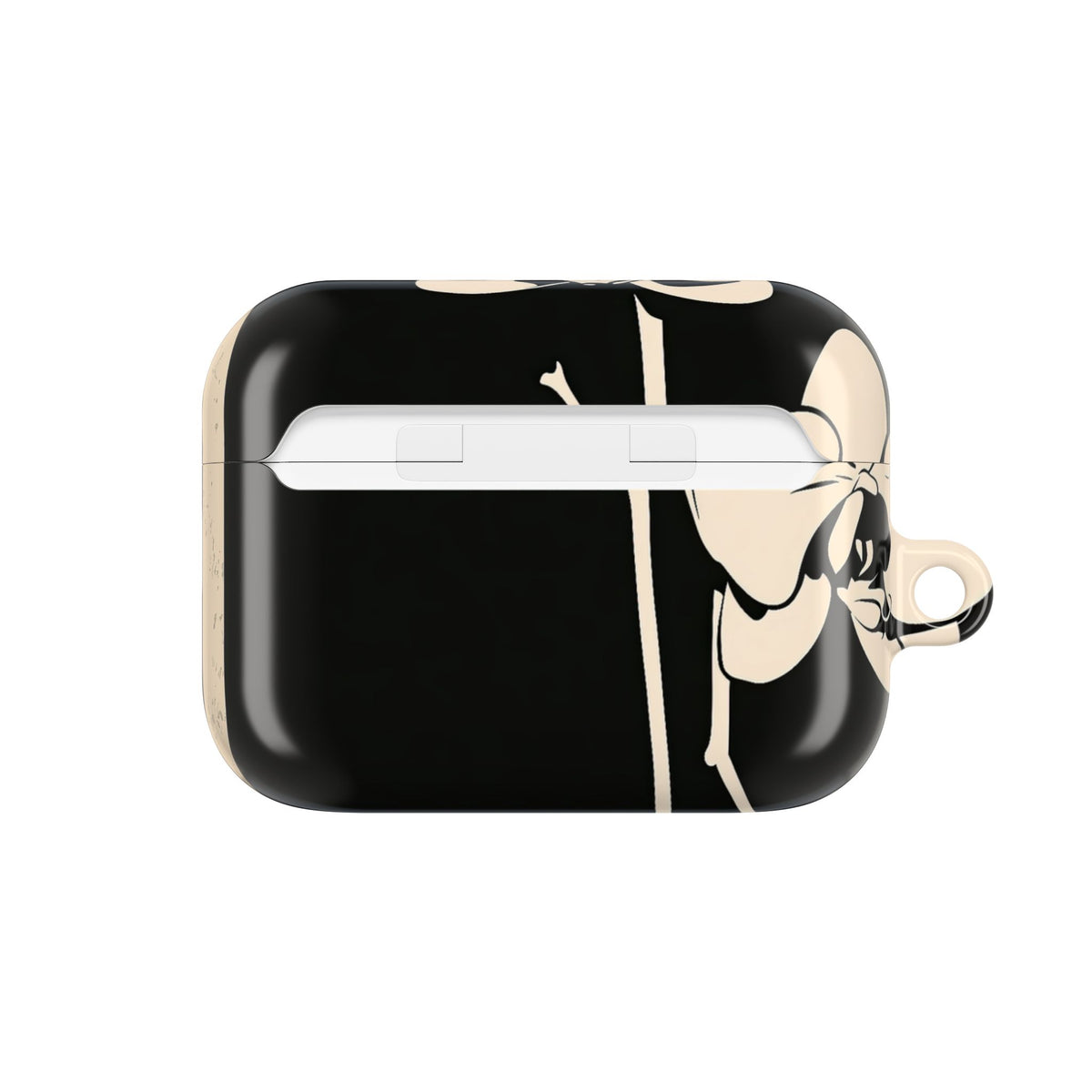 Nocturne Orchid · Hard Case for AirPods & AirPods Pro · Black