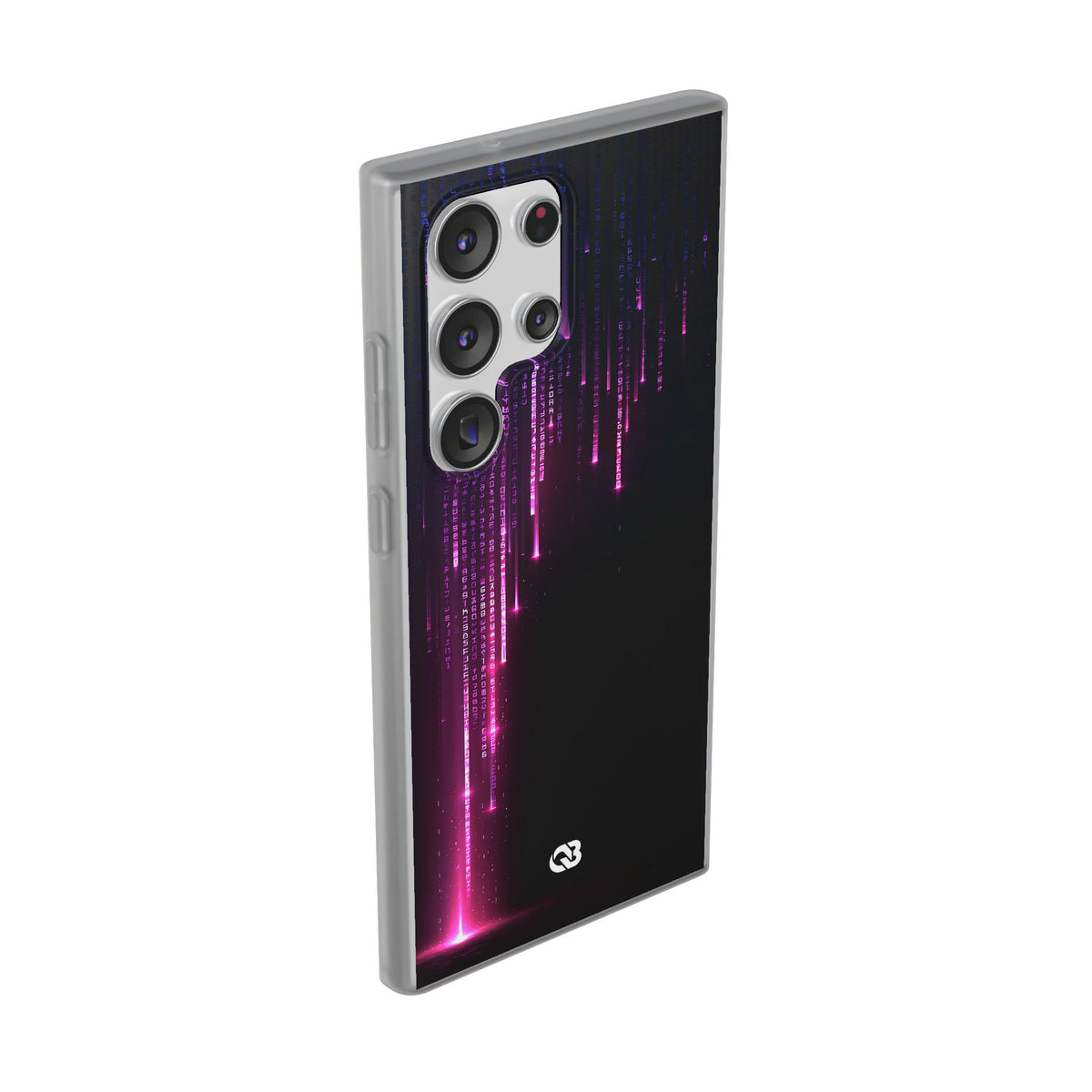 Binary Cascade · Lite Phone Case for Samsung · Black