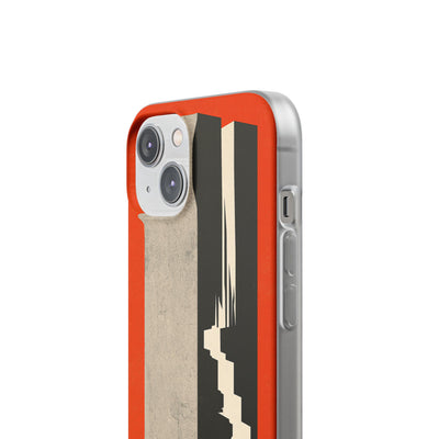 Orange Lite Phone Case for iPhone - Orange Monolith Rift