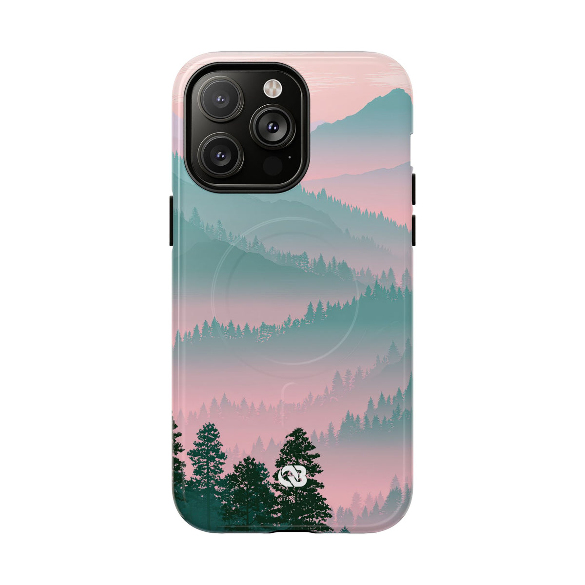 Alpine Horizon · Tough 2.0 Magnetic Phone Case for iPhone · Green