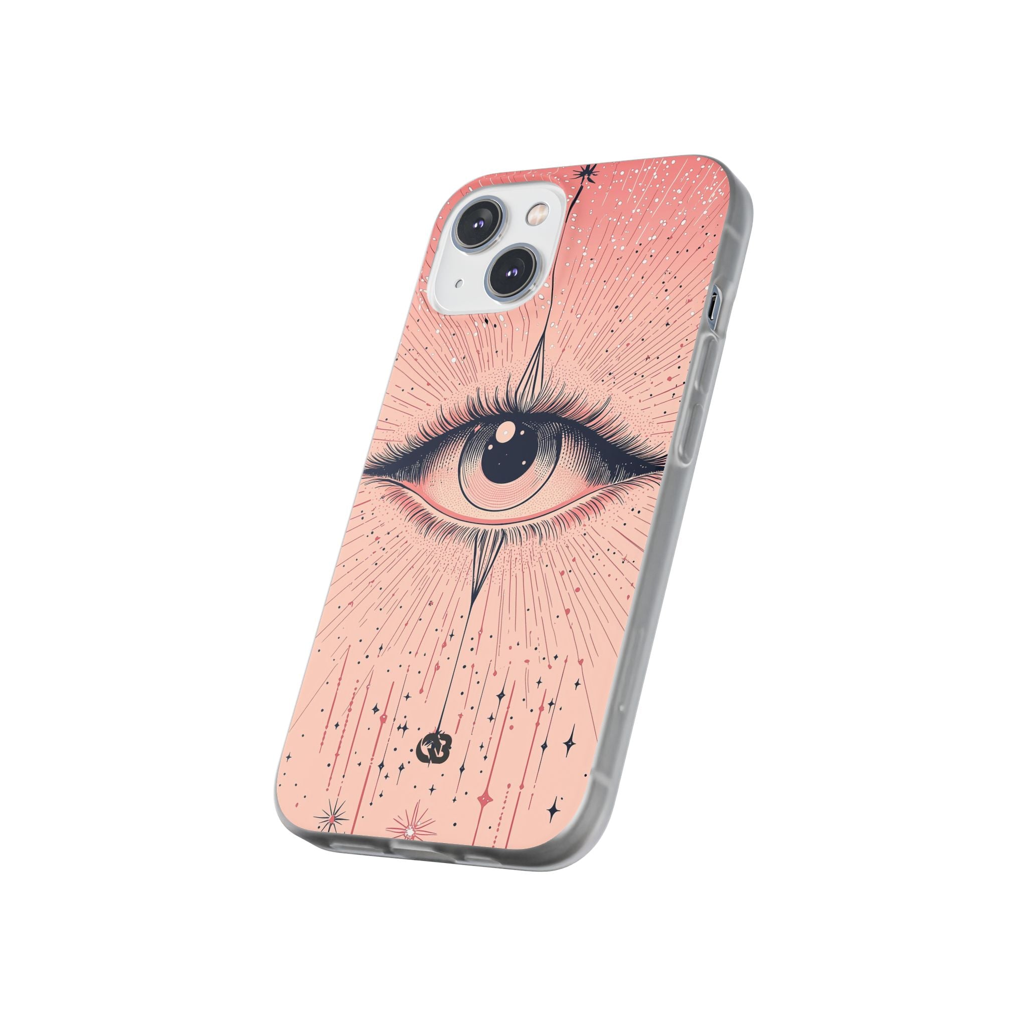 Obsidian Cosmic Gaze · Soft Phone Case for iPhone
