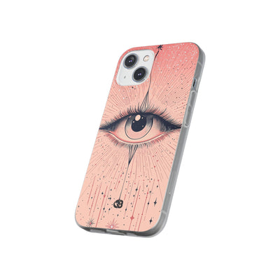 Obsidian Cosmic Gaze · Soft Phone Case for iPhone