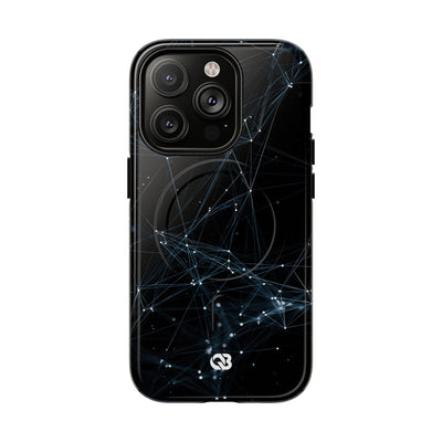Black Tough 2.0 Magsafe Phone Case for iPhone - Arctic Neural Mesh