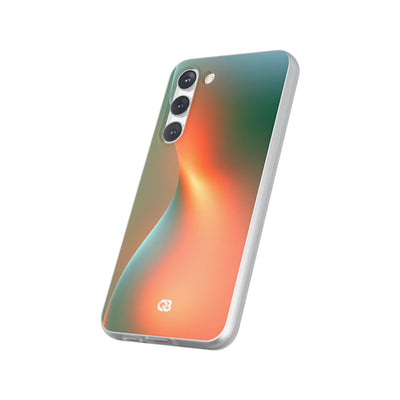 Radiant Contour · Lite Phone Case for Samsung · Orange