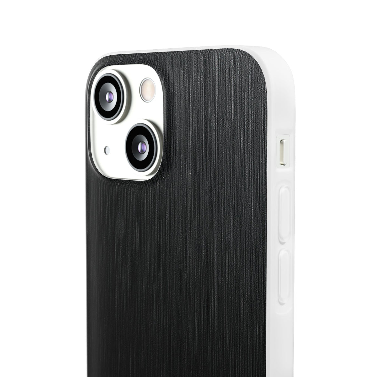 Obsidian Brushed Steel · Lite Phone Case for iPhone ·  Black