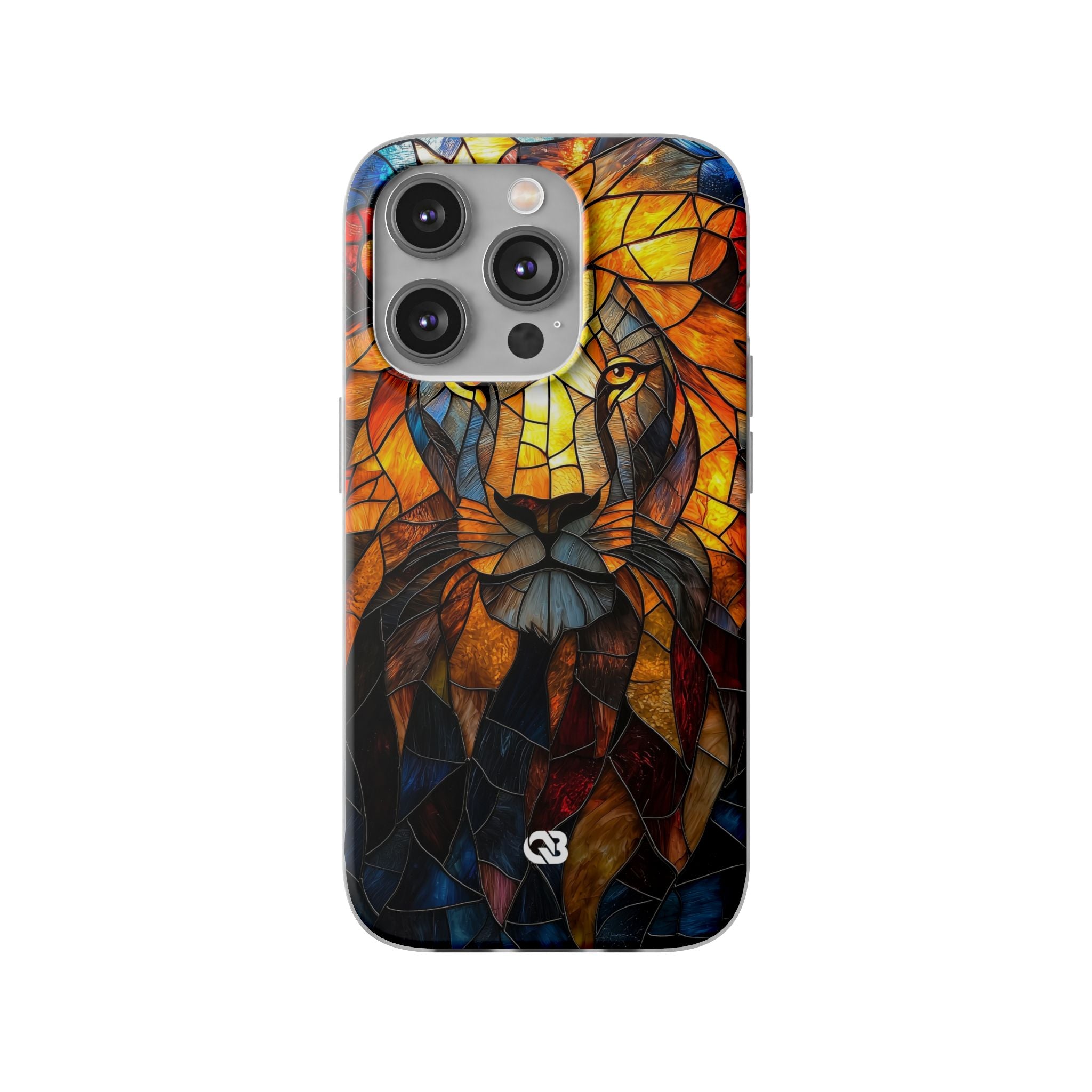 Amber Glass Lion · Soft Phone Case for iPhone