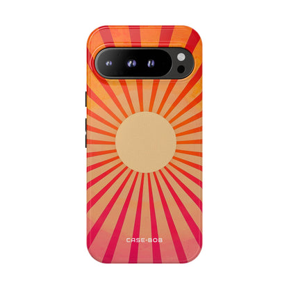 Sunburst Strahlen Google Pixel 9 Pro XL Case - Tough